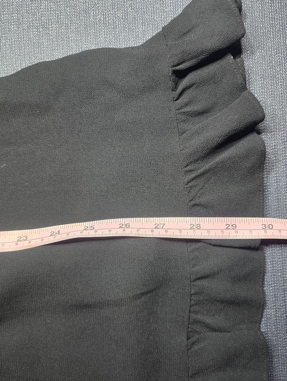 Reformation Christine Dress Black Mini Size 4 - Picture 7 of 11